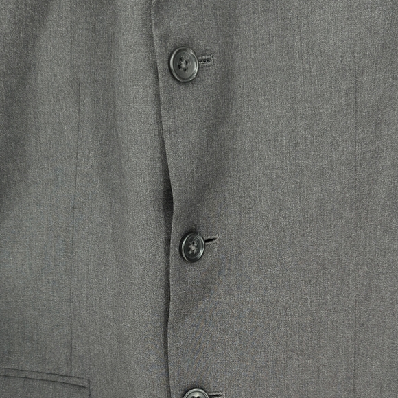 19930 Men's Banana Republic Modern Wool Blazer Gray size 38R preppy Business - Picture 4 of 10